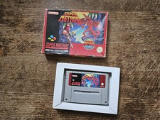 SNES SUPER NINTENDO - METROID HMV RETAIL SMALL BOX #SPC UKV PAL CIB