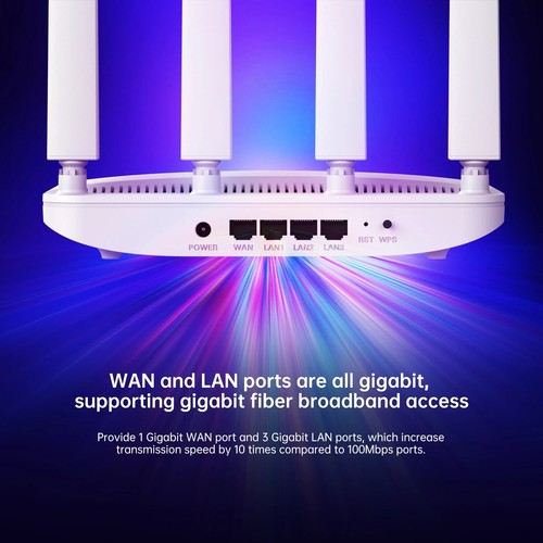 EDUP AX1800 WiFi 6 1Gbps 802.11ax Router - OpenWRT 24.10 Installed - Picture 2 of 4