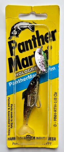 Panther Martin Vivif Style Spinner Minnow 1/8 oz Rainbow Trout Holographic New  - Bild 2 von 7