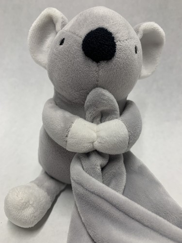 Gray ASTM Koala Soft Stuffed Plush Baby Security Blanket Lovey - Picture 13 of 17