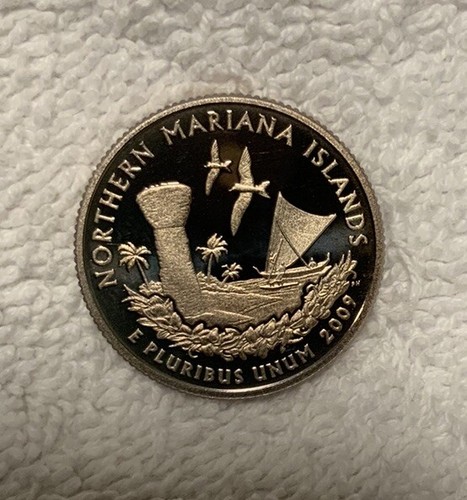 2009 S Proof Northern Mariana Islands Territorial Quarter Uncirculated US Mint - Picture 2 of 2