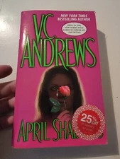V. C. Andrews Paperback Book Vintage April Shadows