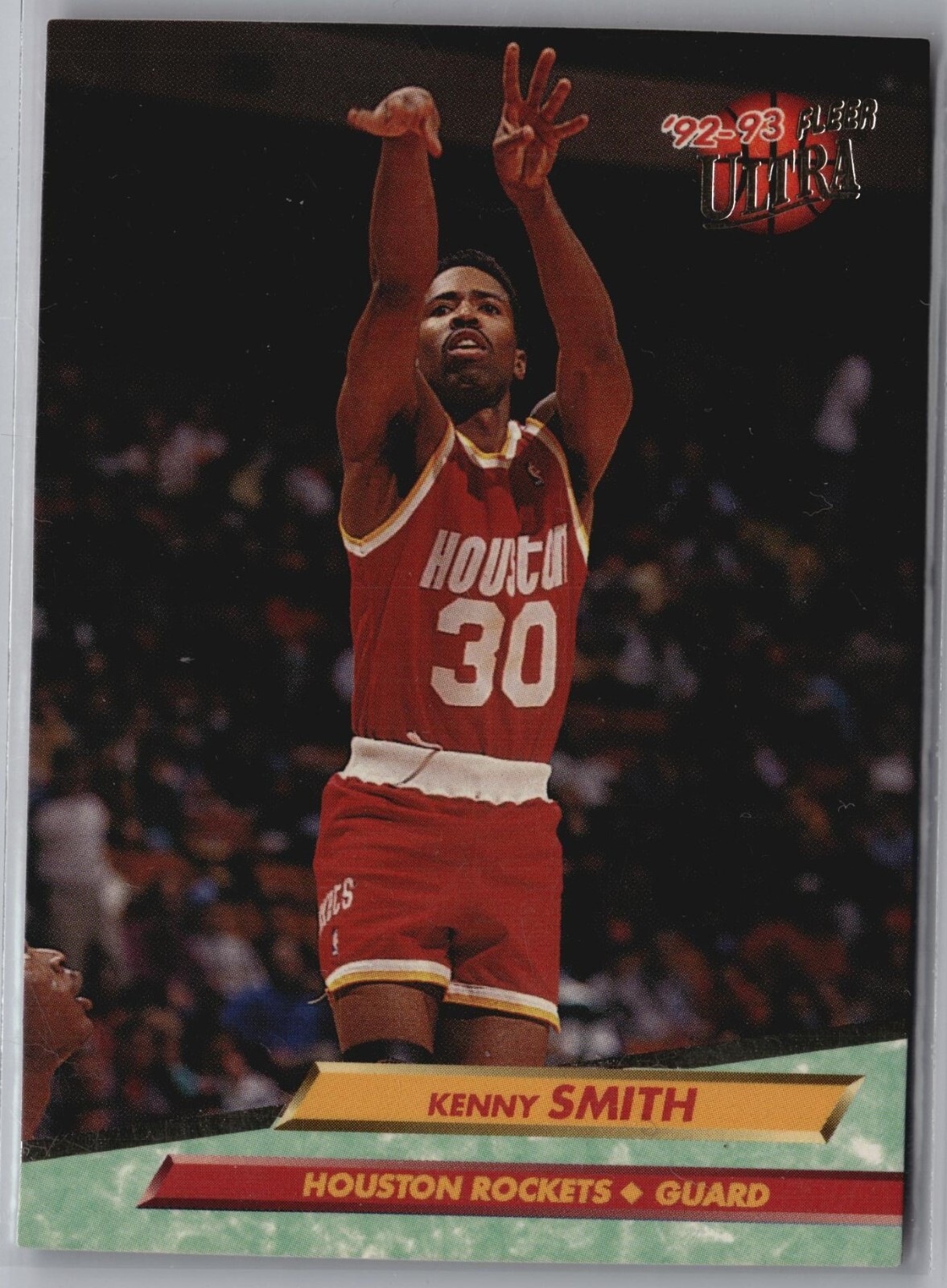 1992-93 Ultra Houston Rockets Basketball Card #73 Kenny Smith
