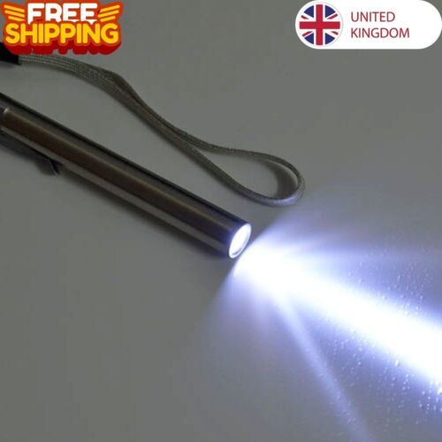 Super Bright Led USB Rechargeable Pen Pocket Torch Lamp free post - Picture 2 of 6