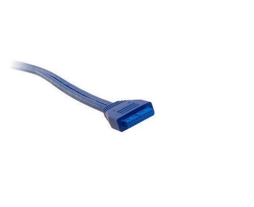 Kingwin KW-PCI2USB3 2 x USB 3.0 Port Pass-Thru Adapter/Bracket, 18inch - Picture 2 of 2