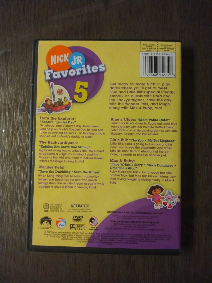 Nick Jr. Favorites - Vol. 5 | eBay