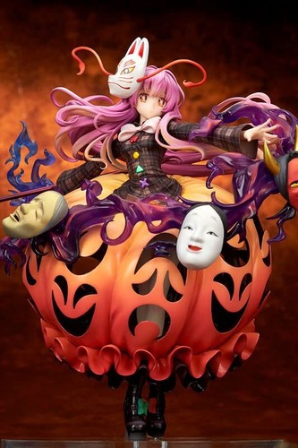 Figura Quesq Touhou Project Expressive Poker Face Kokoro Hata versión extra color - Imagen 8 de 8