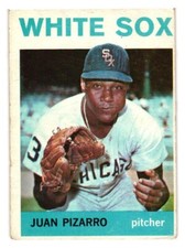 1964 Topps Baseball set SEMI HIGH #430 Juan Pizarro VG-EX Chicago White Sox