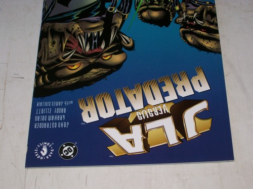 JLA Versus Predator unread 1st print tpb DC 2001 Ostrander Nolan - Picture 3 of 6
