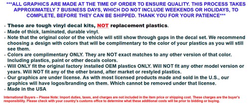 Snowmobile Graphics Kit Sled Decal For Ski Doo Rev XP 08-12 RTRSPCTV TL PK - Picture 3 of 3