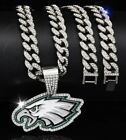 Philadelphia Eagles Football Chain 20" Necklace.Many other Teams Available