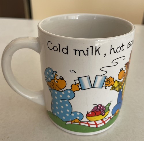 The Berenstain Bears Coffee Cup / Mug vtg 1987 Princess House Berenstein - Picture 3 of 4