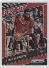 2016-17 Panini Prizm First Step Ruby Wave Prizm James Harden #10 03us