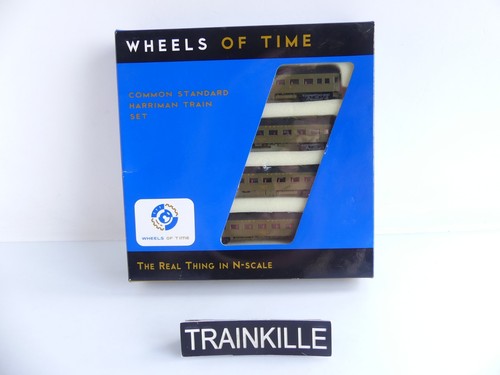 130 TS WHEELS OF TIME N 1:160 / 4 VOITURES VOYAGEURS TYPE US UNION PACIFIC - Picture 2 of 7