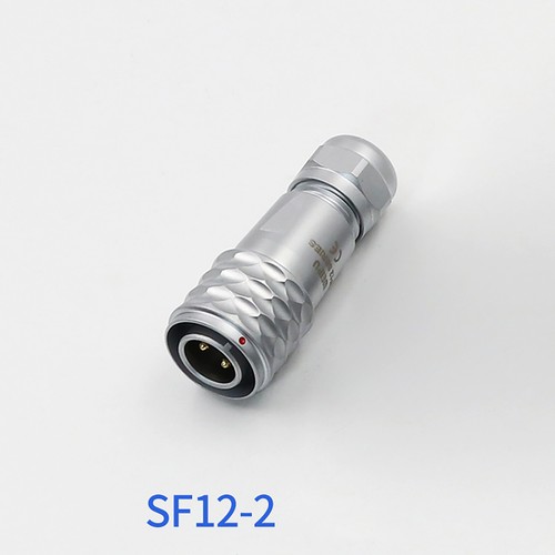 SF12 2Pin Panel Mount Waterproof Aviation Cable Connector Plug Socket - Picture 5 of 26