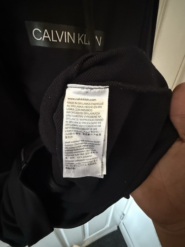 Calvin Klein Men’s Black Hoodie Size Medium - Picture 5 of 5