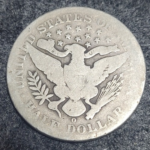 Barber Half New Orleans 1903 O, Plus Walking Liberty Half 1945 - Picture 3 of 13