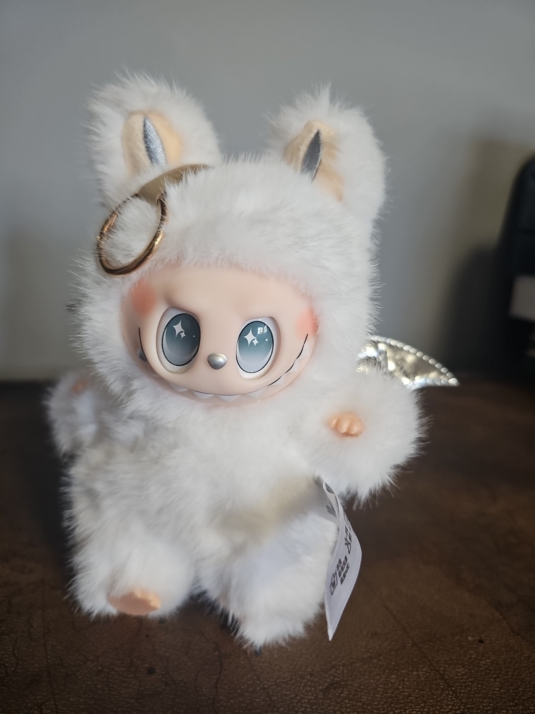 POP MART Labubu The Monsters Angel in Clouds Vinyl Face Doll New Without Box 