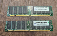 1GB (2 x 512MB) SDRAM PC133 133MHz 168-PIN DIMM MEMORY KIT - Tested working
