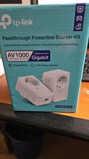 TP-LINK AV1000 Gigabit Powerline Starter Kit - Weiß, 2 Stück (TL-PA717 KIT)