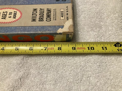 Vintage 1960 Bingo Game, No. 4002, Complete Set, Milton Bradley Co., USA. - Picture 20 of 21