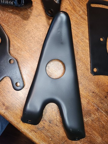 Original GM A/C Compressor Mounting Brackets 1971-1981 Chevrolet Small Block - Picture 10 of 12