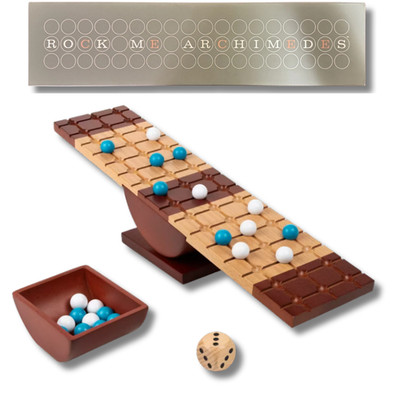 Rock Me Archimedes Marble Balance Game STEM Toy NIB