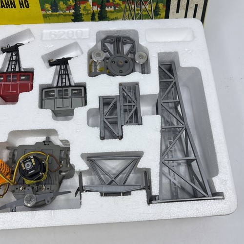 Vintage Brawa #6200 Cable Car Set HO Scale Western Germany w/ Box - Picture 6 of 7