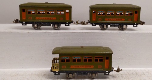 Lionel 294 Vintage O Prewar 1926-1930 Passenger Train Set w/ 529, 529, 530 EX - Picture 2 of 4