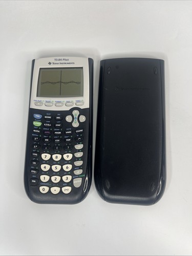 Texas Instruments TI-84 Plus Grafikrechner mit Deckel funktioniert super!