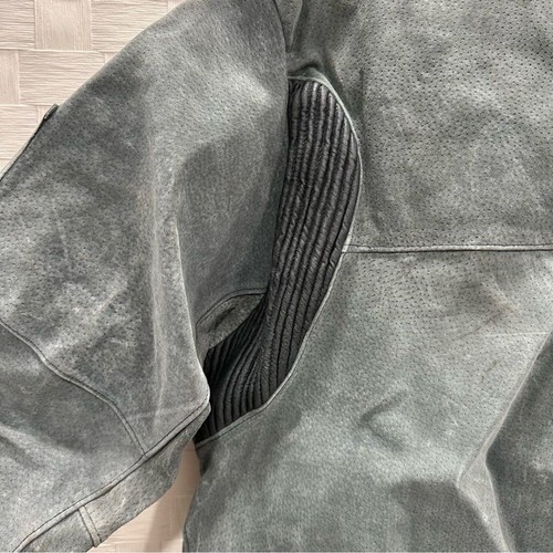 Miller Gray Black Split Leather FR PPE Industrial Welding Jacket 3XL - Picture 8 of 16