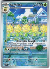 Sunflora 169/167 Pokemon SV06: Twilight Masquerade  Illustration Rare NM