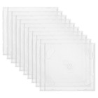 10pcs  CD Storage Boxes Replacement DVD Disc Plastic Case CD Storage Box