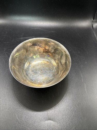 Vintage Oneida Paul Revere Reproduktion Silber Teller Fußschale 4" Silverplate - Bild 2 von 21