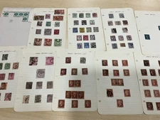 GB QV line engraved Surface Printed Stamps 115x few kings ad107