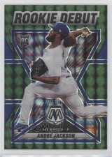 2022 Panini Mosaic Rookie Debut Green Mosaic Prizm Andre Jackson #RD-20 0i4k