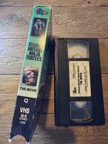 Vintage VHS 1990 TEENAGE MUTANT NINJA TURTLES The Movie - Original - Picture 3 of 7