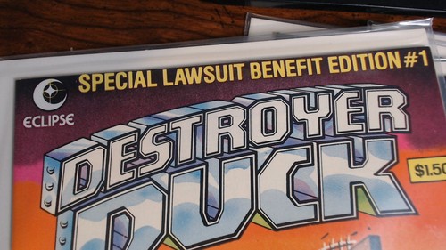 DESTROYER DUCK #1 2 3 4 5 6 ECLIPSE COMIC FULL RUN SPECAIL LAWSUIT EDITION#1 - Picture 2 of 5