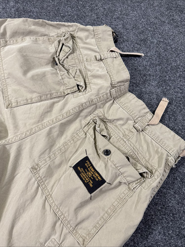 Polo Jeans Co Cargo Shorts Mens Size 31 Ralph Lauren Military Surplus Shorts - Picture 3 of 9