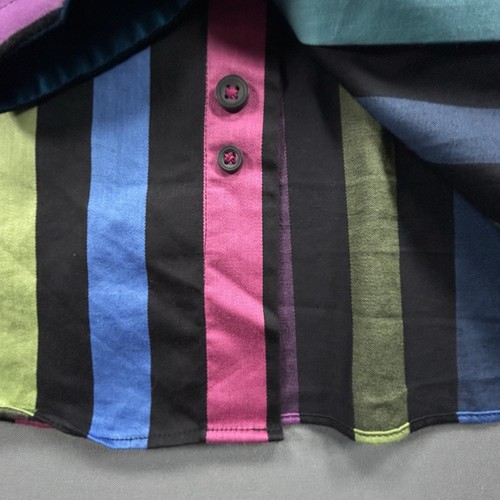 Hawes & Curtis York Slim Fit Men’s XL Shirt Bold Multicolour Stripe Long Sleeve - Picture 11 of 13