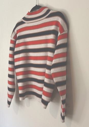 Maeve By Anthropologie Pullover The Carys Gestreifter Pullover mit Stehkragen Größe S - Bild 8 von 12