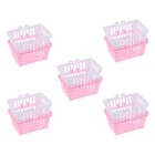 10 Pcs Shopping Basket Toys Grocery Child Buckets for Kids Pretend Play