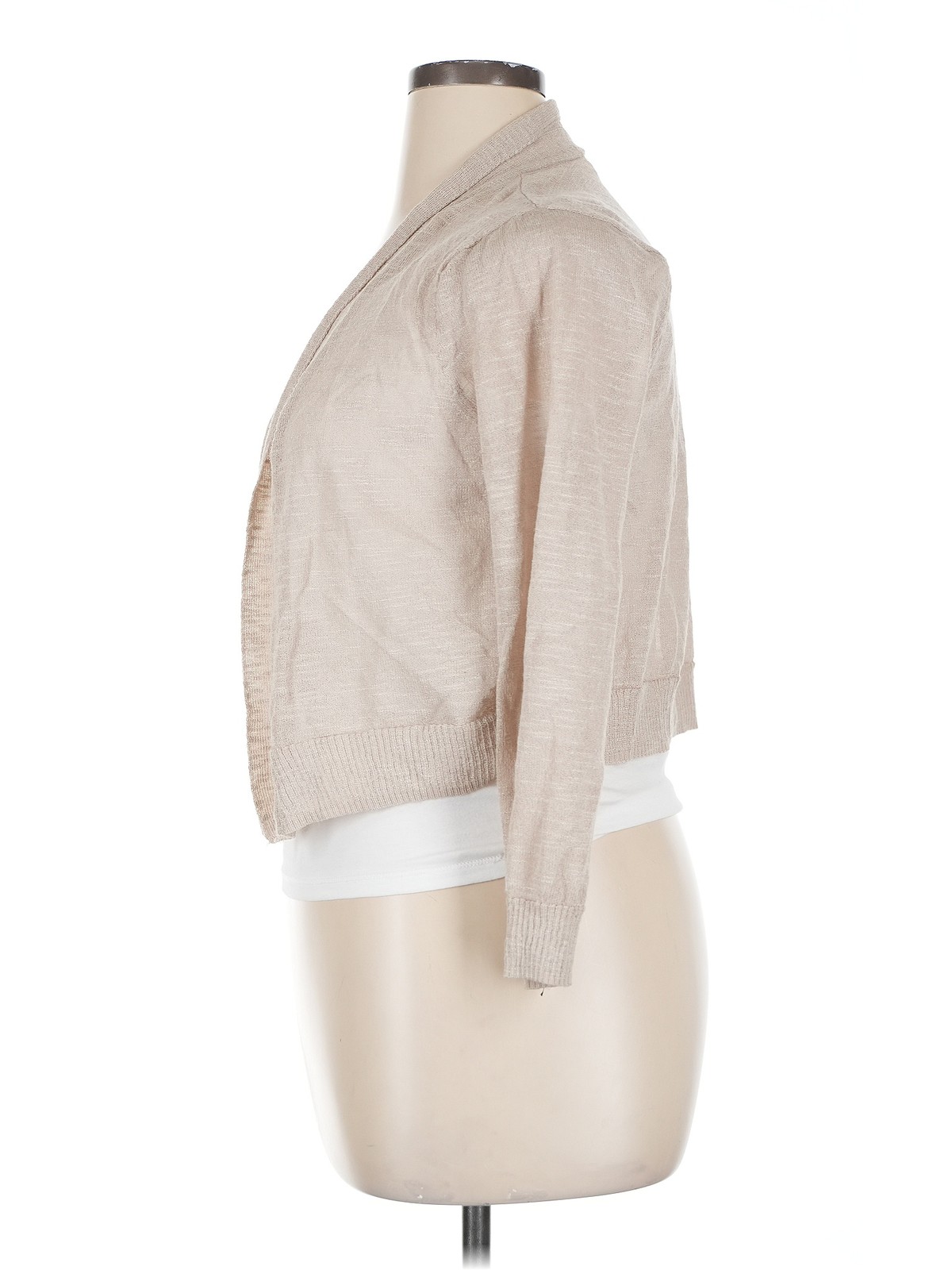 Calvin Klein Women Brown Cardigan XL thumbnail 4