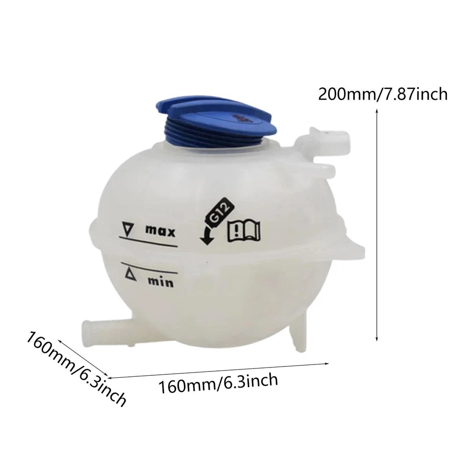 Botella de expansión de desbordamiento de refrigerante 6R0121407D para Seat Cordoba 2002-2007 Foto 4 de 4