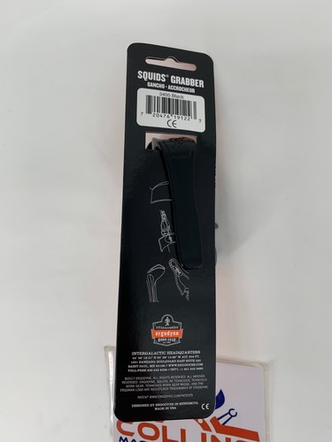 Ergodyne Squids 3405 Grabber Belt Clip Style Black - Picture 4 of 4