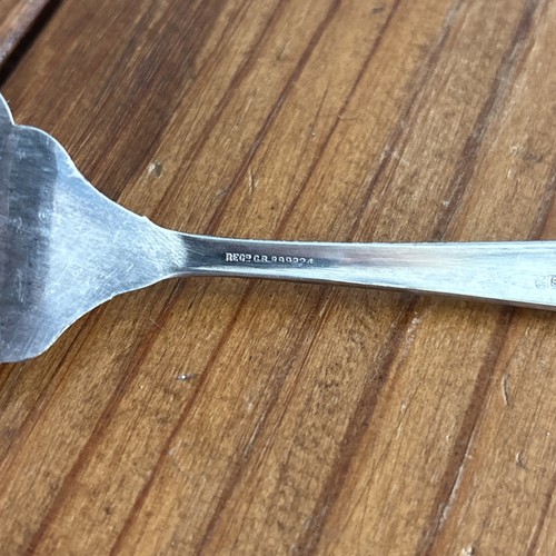 Vintage Ornate Shell Spoons Silver plate Fancy Fork - Picture 12 of 12