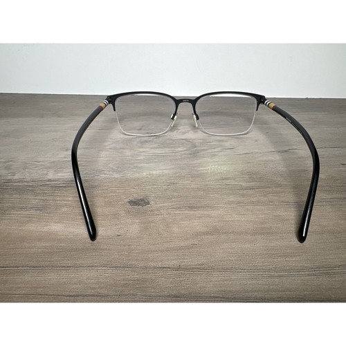 Monturas de gafas Burberry B 1323 1213 media llanta - Estuche suave y rígido y tela - Usadas en excelente estado - Imagen 5 de 8