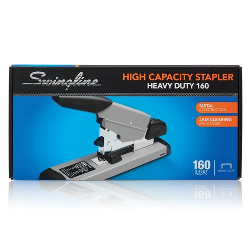 Heavy Duty Stapler, 160 Sheet Capacity, Jam Free, Metal, Black and Gray (39005) - Picture 2 of 6