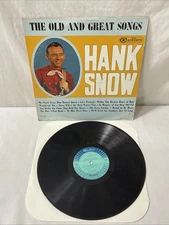 1964 Hank Snow: The Old And Great Songs - 12" Vinyl Record CAL-836 Country Music