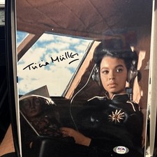 TRICIA MULLER 007 JAMES BOND SIGNED AUTOGRAPH PUSSY GALORE'S 8x10 PSA DNA COA TRICIA MULLER 007 JAMES BOND SIGNED AUTOGRAPH PUSSY GALORE'S 8x10 PSA DNA COA